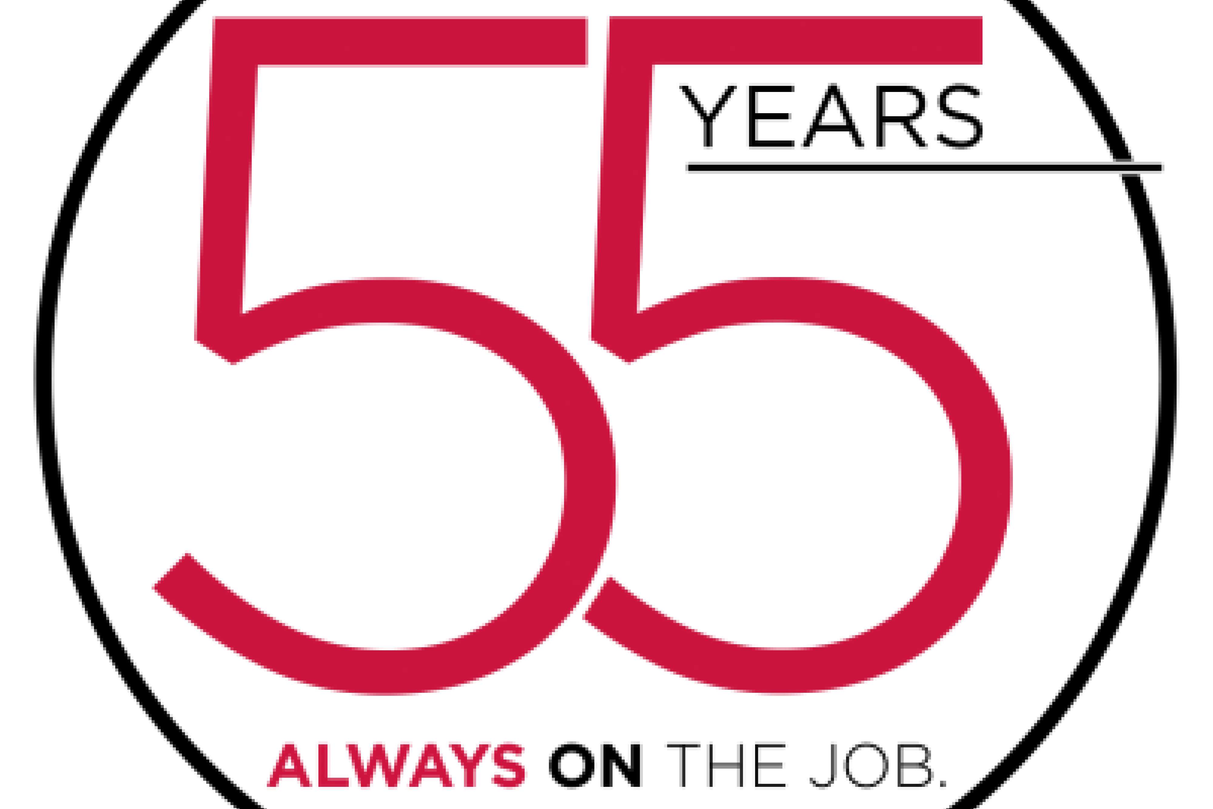 Sonitrol 55 Year anniversary logo