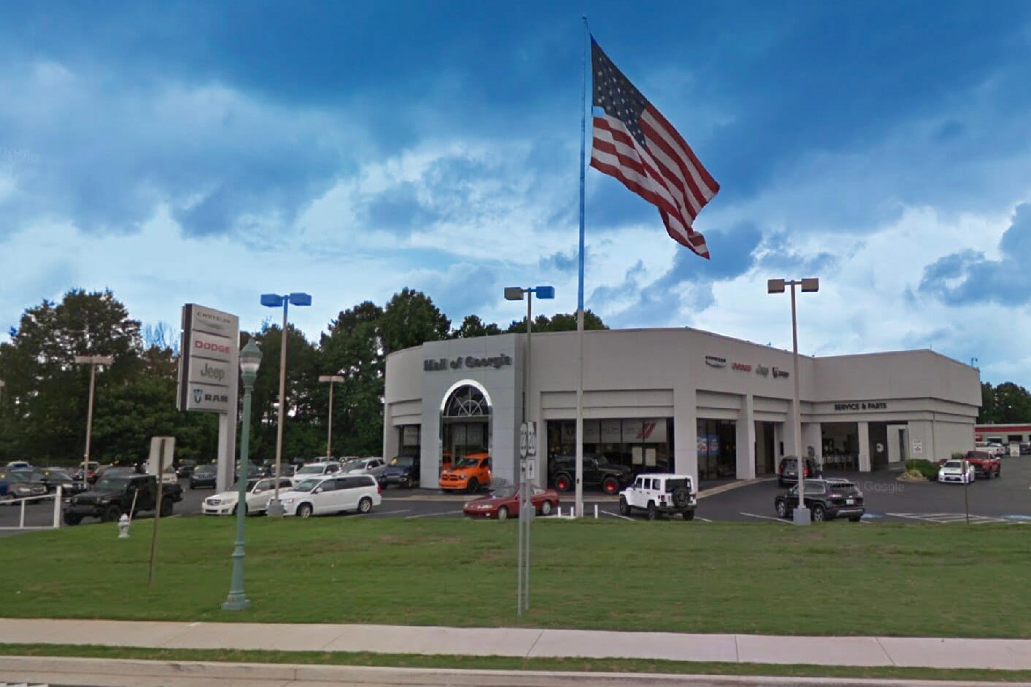 Mall of Georgia car dealership.