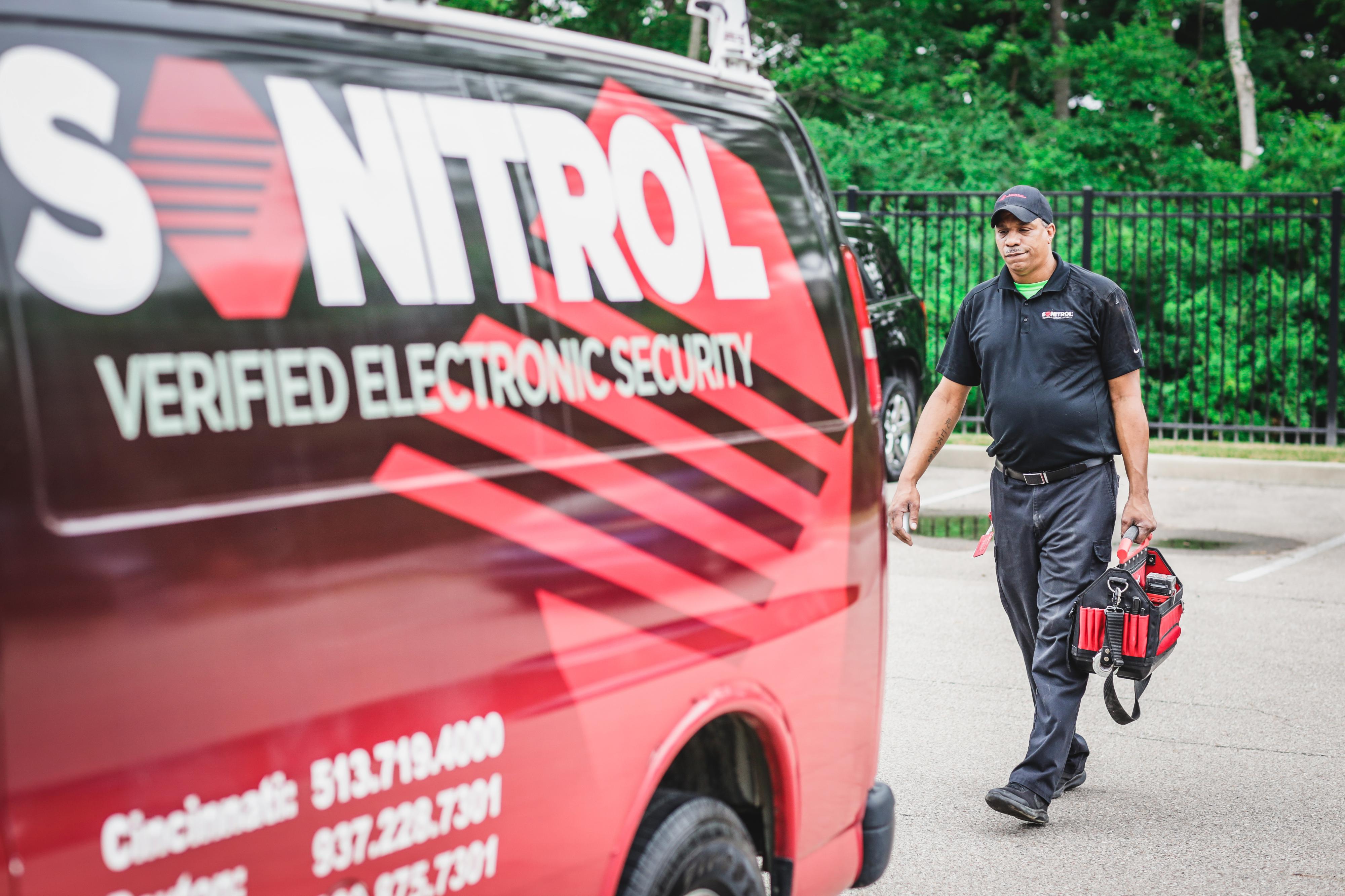 Man with Install Truck