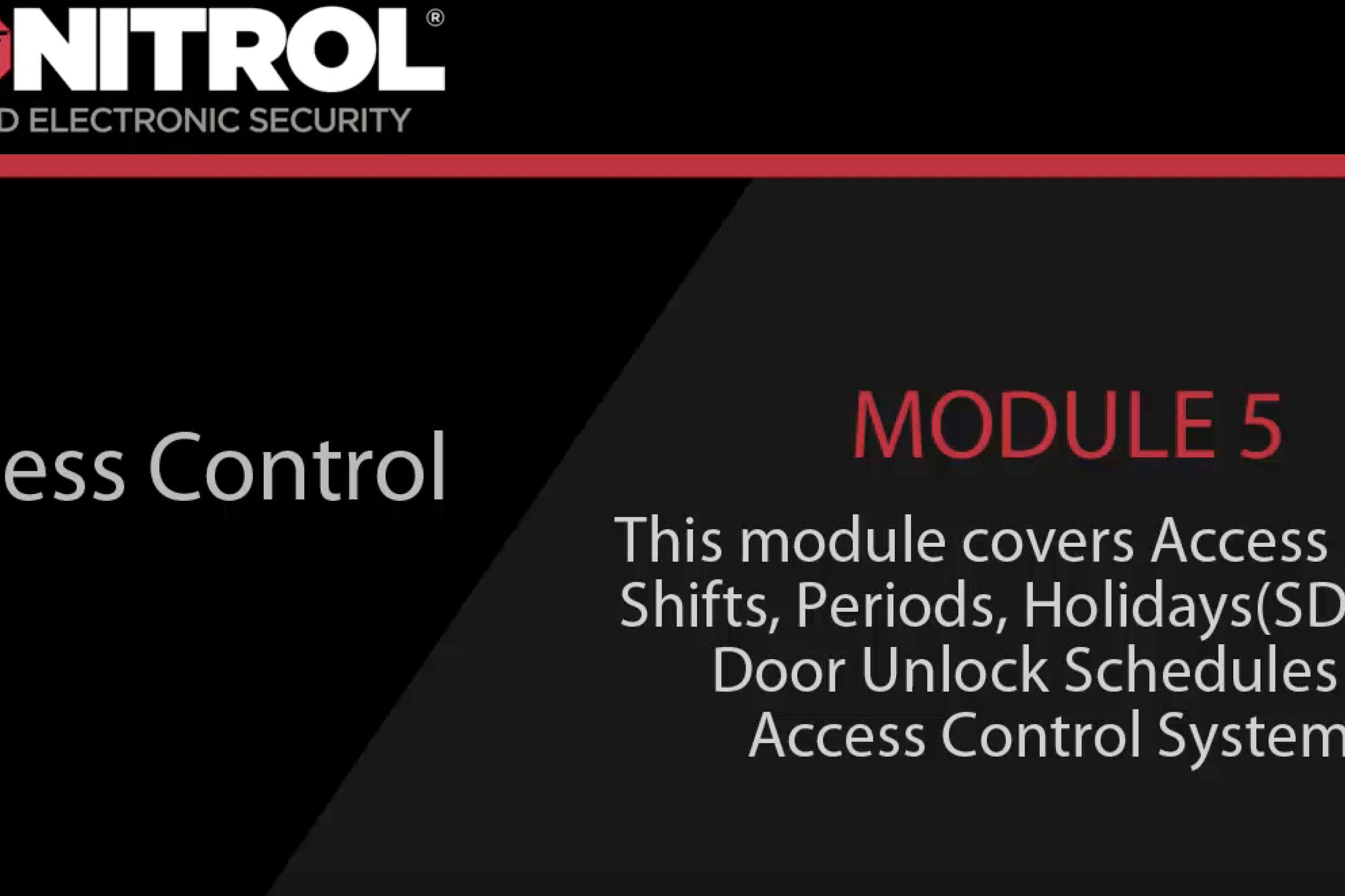 Access Control Module 5