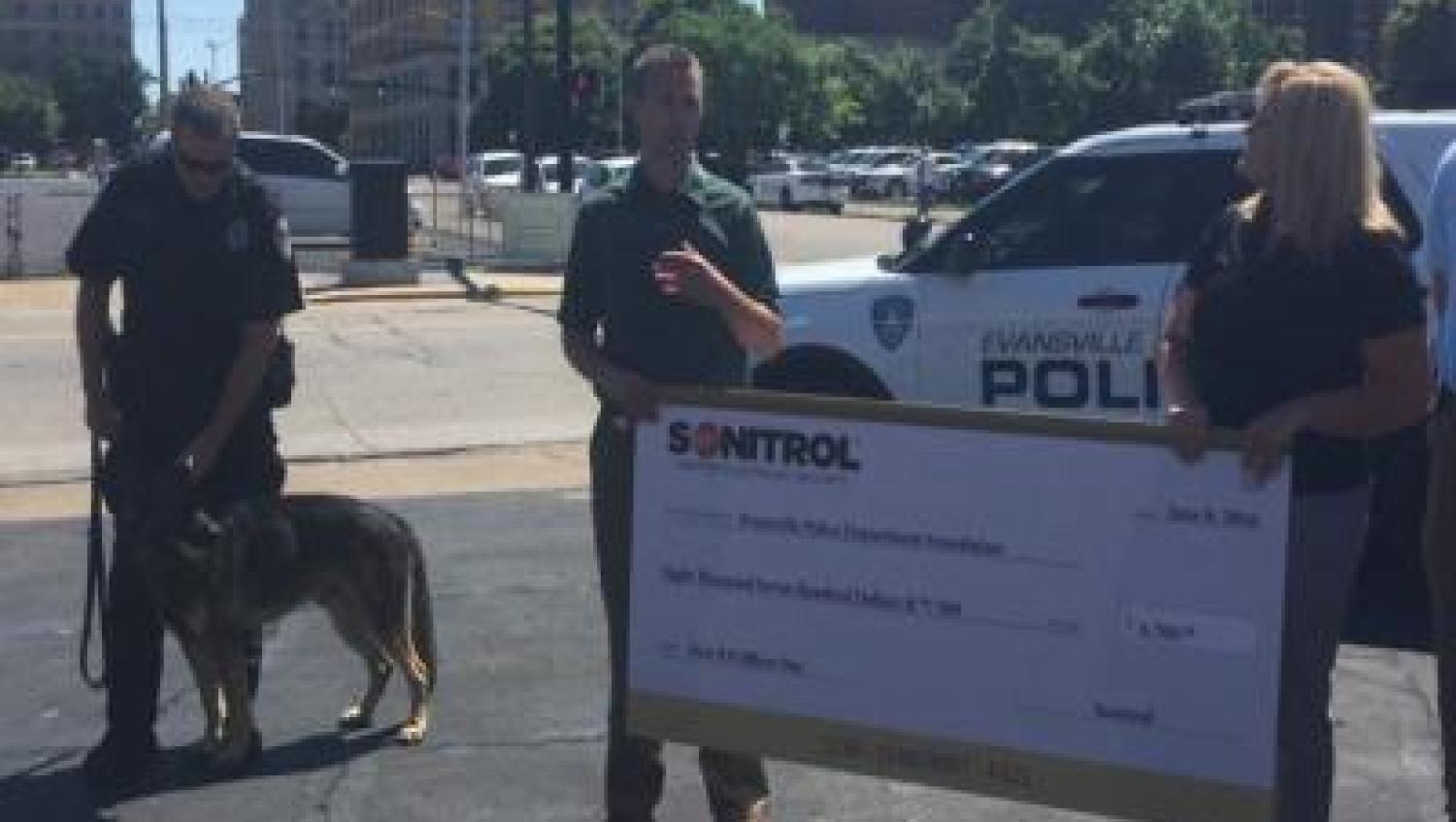 EVANSVILLE POLICE DEPARTMENT WELCOMES NEW K-9 DOG