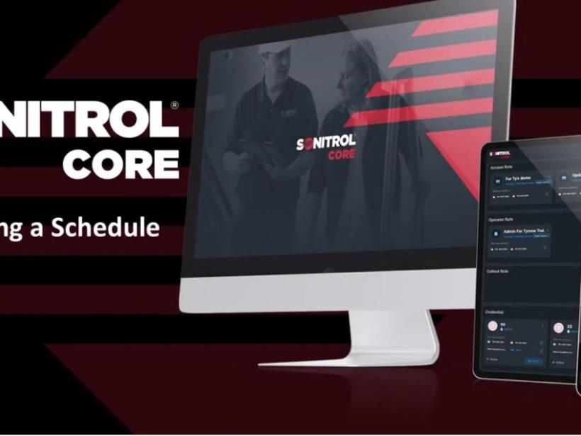 SONITROL CORE Creating a Schedule